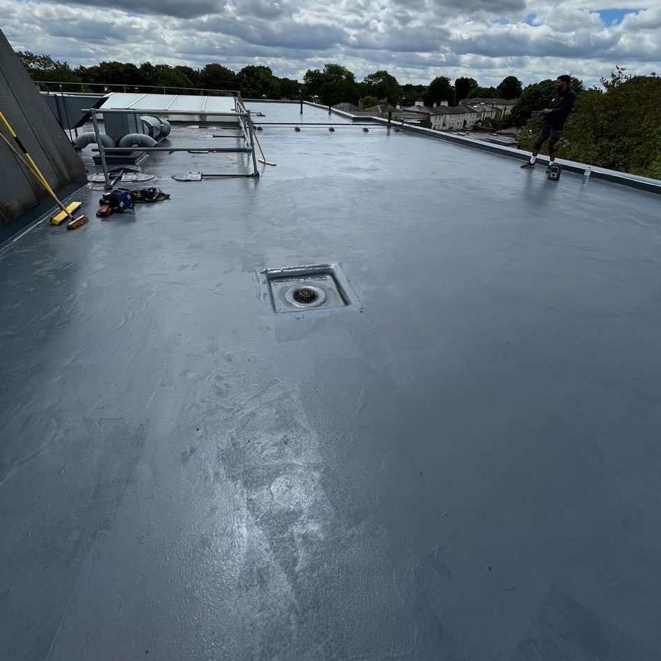 Flat roofing